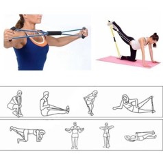 Dây Kháng Lực Số 8 Prowin Fitness Yoga Chuyên Dụng M104